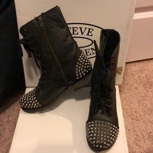 Steve Madden spike boots